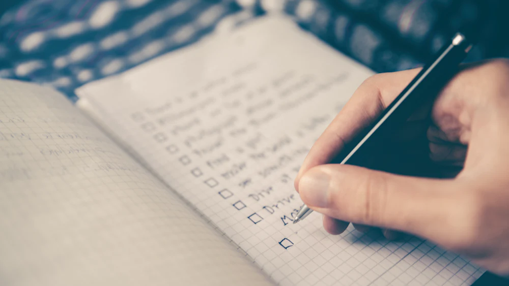 Réponses d'experts : écriture d'une liste d'objectifs